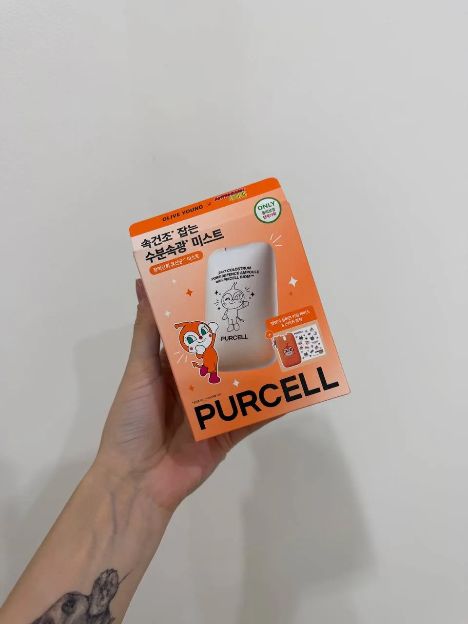 Мист PURCELL Colostrum Pore Defence Ampoule с подарком