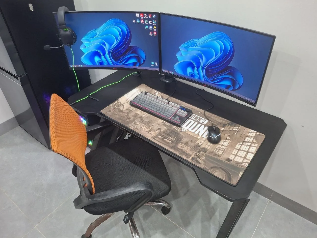 Игровой компьютер i5 13400F, RTX3060, два монитора HKC 27"