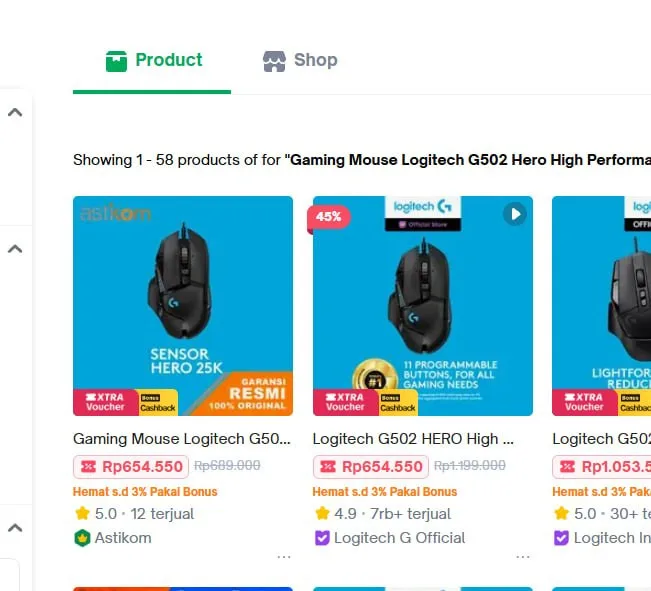 Игровая мышь Logitech G502 Hero, новая