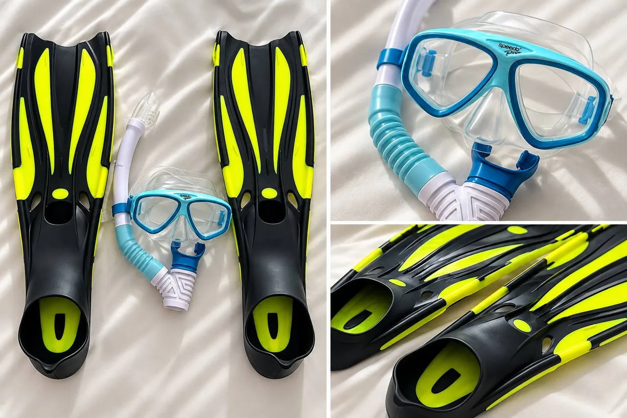 Набор для снорклинга Speedo: маска, трубка, ласты