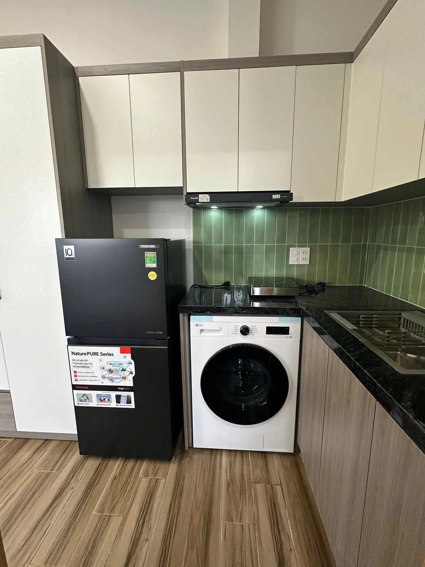 Квартира в новом доме с лифтом, Hoa Xuan, переуступка договора, фото 5