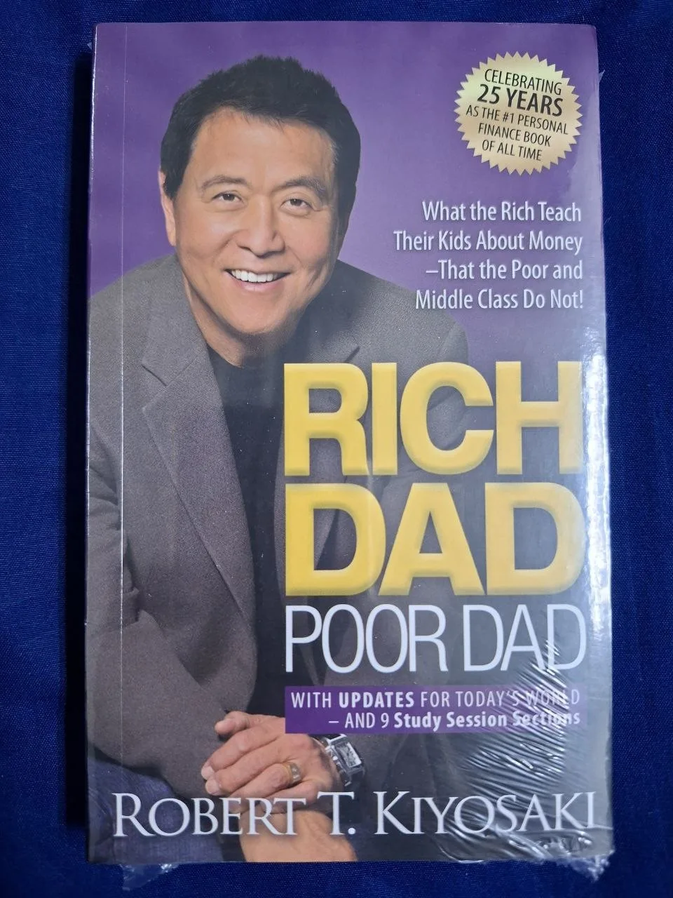 Книга «Богатый папа Бедный папа», Robert T.Kiyosaki, на английском