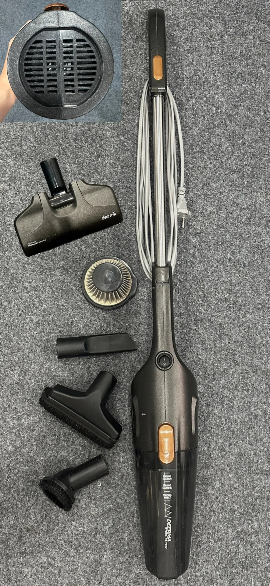 Компактный пылесос Deerma dx 115c