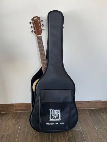 Гитара Mây Guitar с чехлом и новыми струнами, фото 4