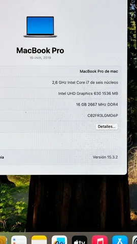 Macbook pro 16" 2019, i7, 16gb, 512gb, фото 5