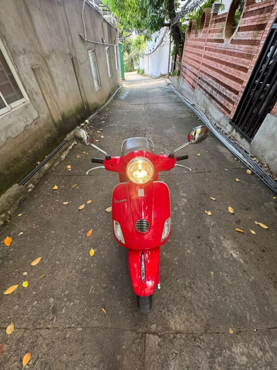 Piaggio Vespa LX 125, 2010, красная, фото 10