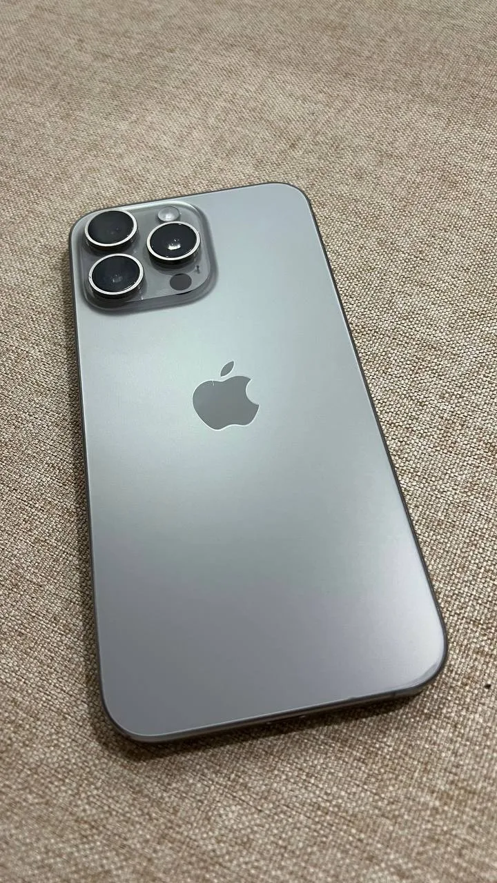 iPhone 15 Pro Max 256 ГБ Natural Titanium, фото 3