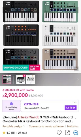 MIDI-клавиатура Arturia MiniLab 3, фото 2