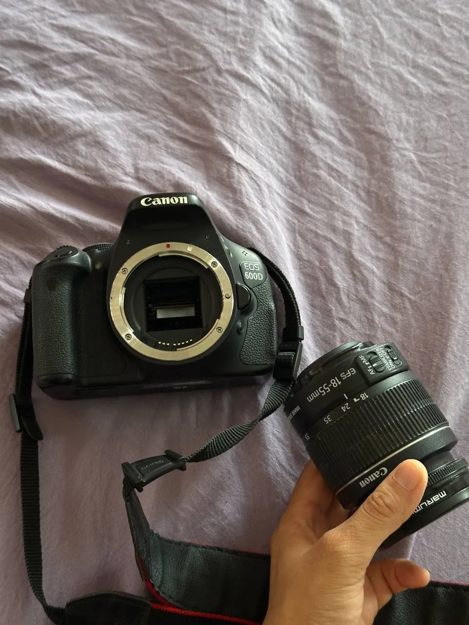 Фотоаппарат Canon EOS 600D с сумкой, фото 2