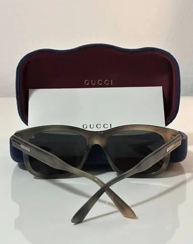 Мужские солнцезащитные очки Gucci, полный комплект, фото 4
