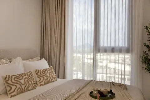 Угловая квартира с 1 спальней, 40 м², в Skypark Celeste, фото 6