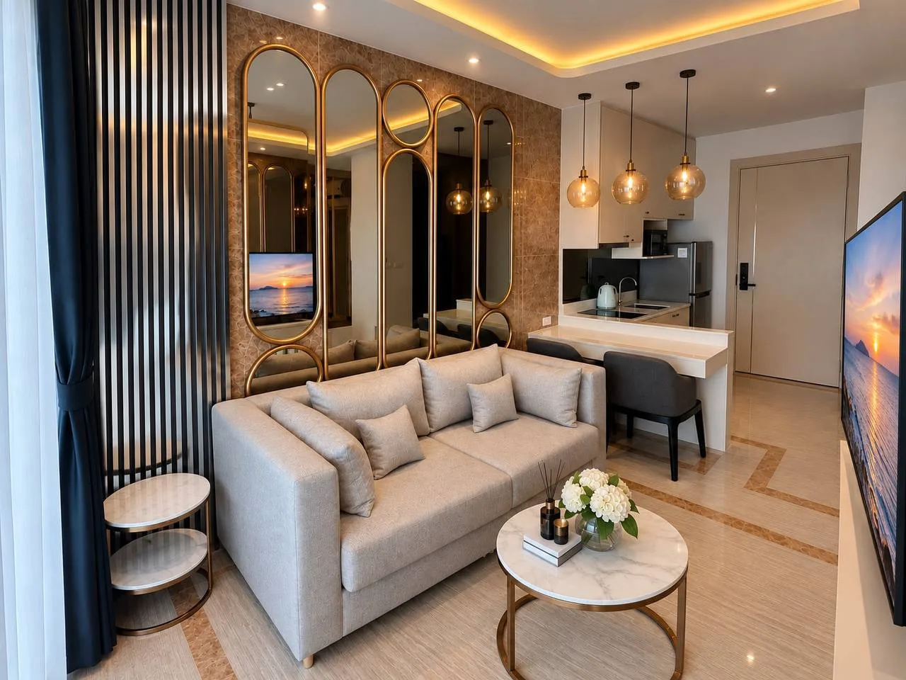 Квартира 35 м² в Bellevue Lagoon, Банг Тао