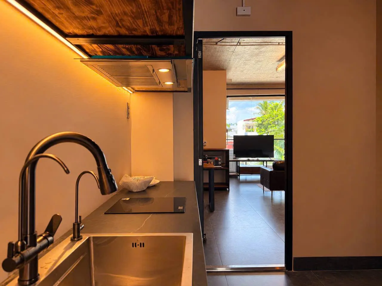 Квартира 40 м² с видом на горы и море, север Нячанга, фото 6