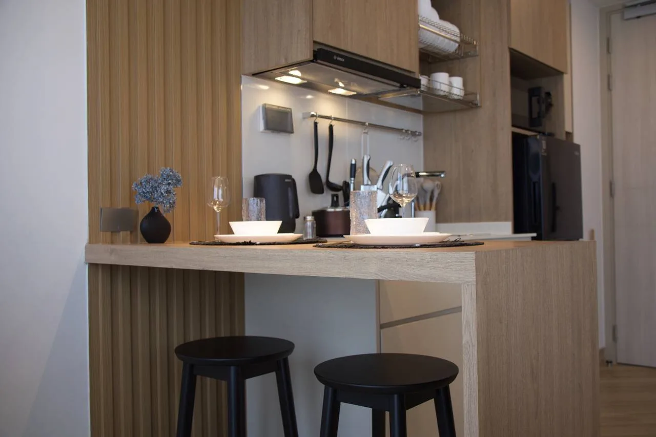 Угловая квартира с 1 спальней, 40 м², в Skypark Celeste, фото 3