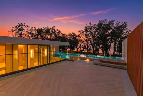 Вилла с 4 спальнями и бассейном на крыше, Banyan Tree, Банг Тао, фото 10