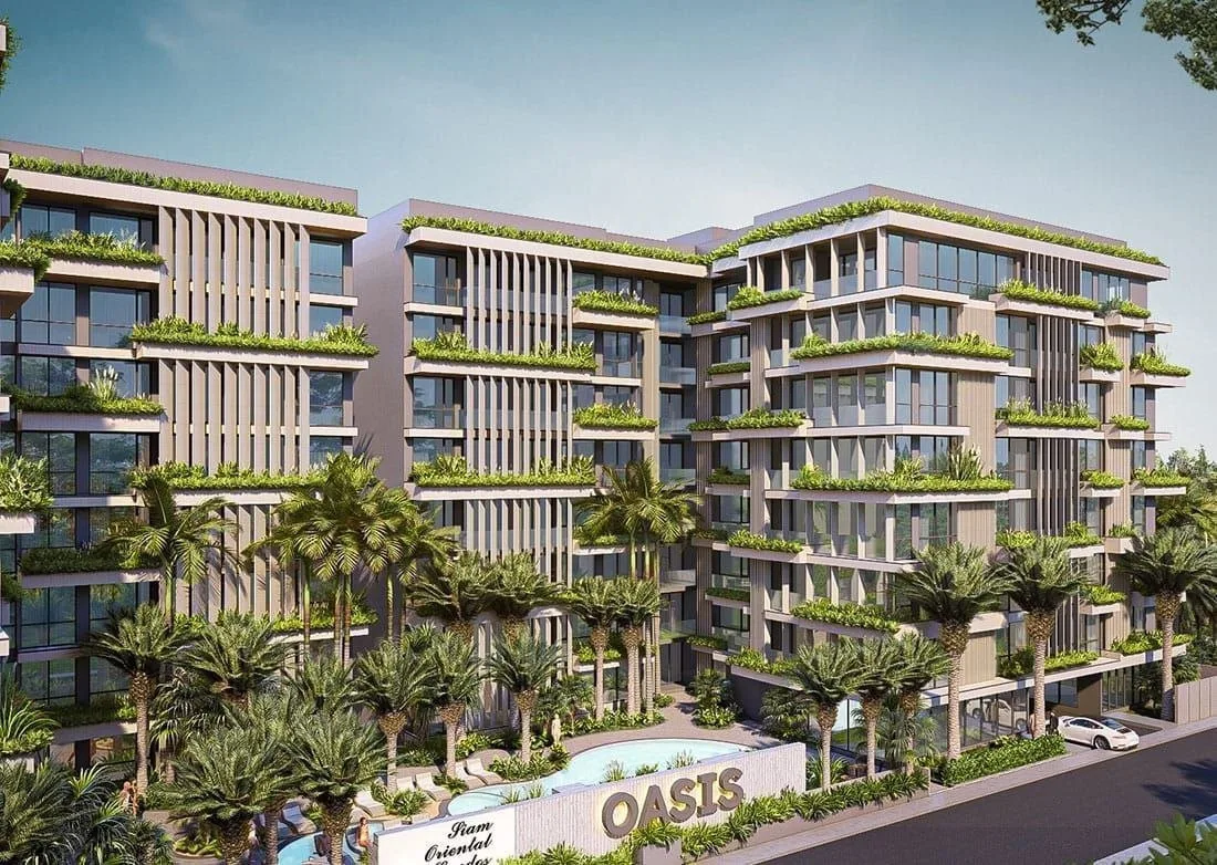 Квартира 47,4 м² в Siam Oriental Oasis, Пратамнак