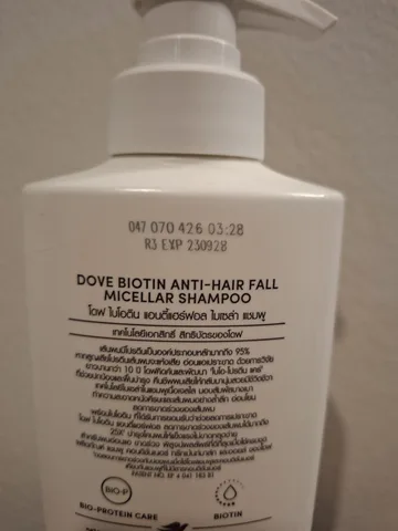 Шампунь Dove Biotin Anti Hair Fall, 360 мл, фото 3