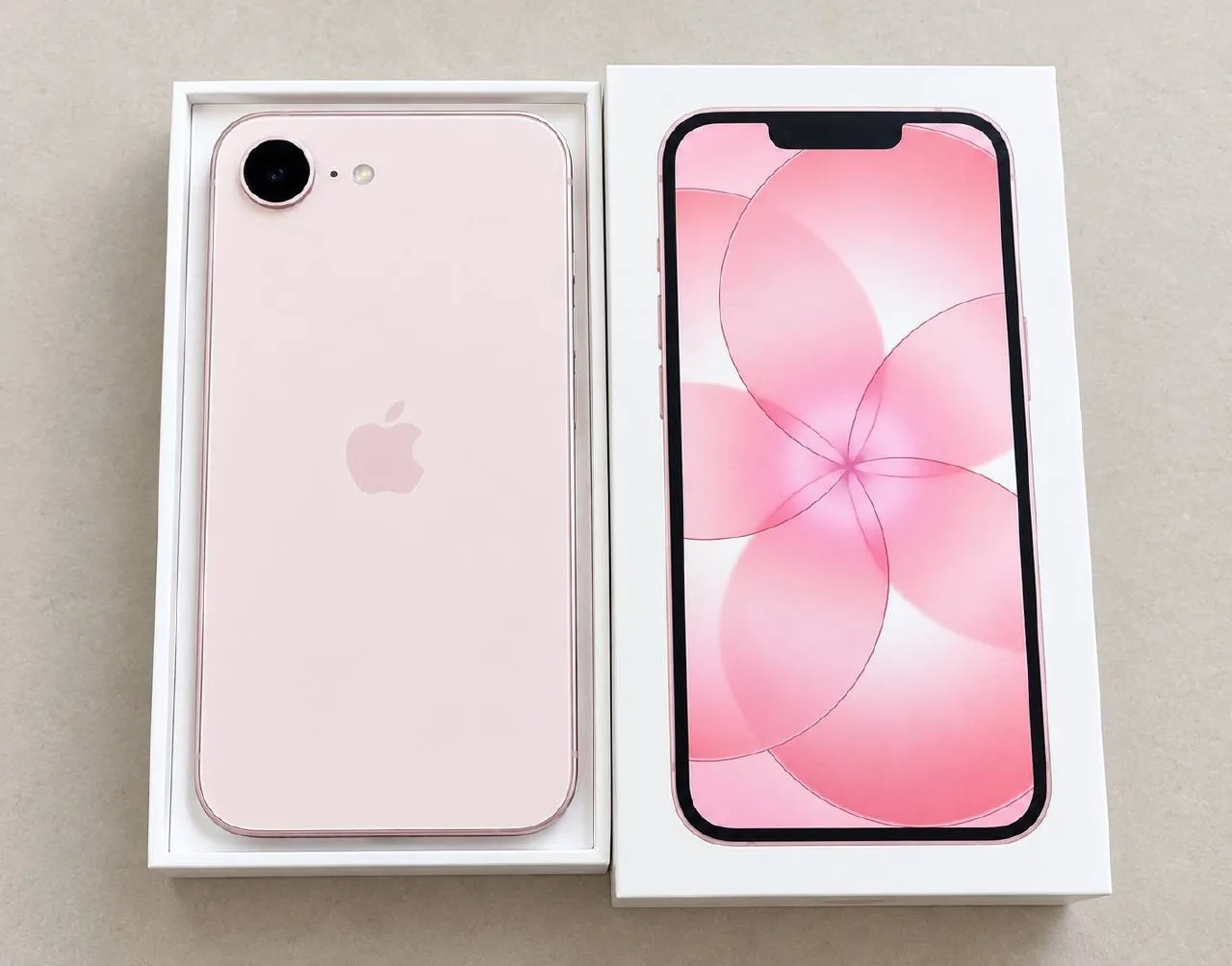 iPhone 17e, 256 ГБ, нежно-розовый, новый