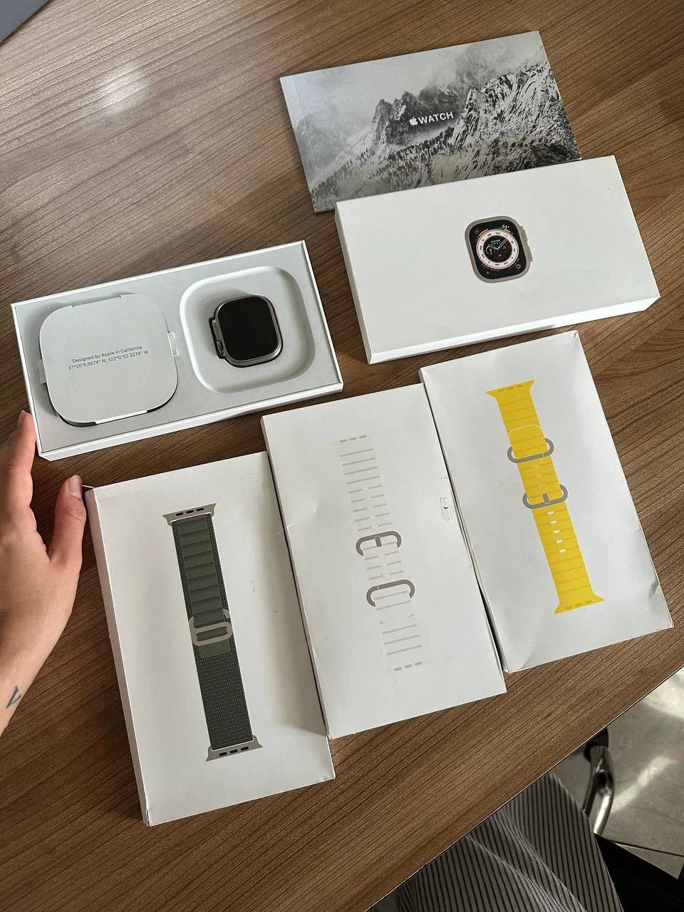 Apple Watch Ultra 1, 49 мм, Titanium