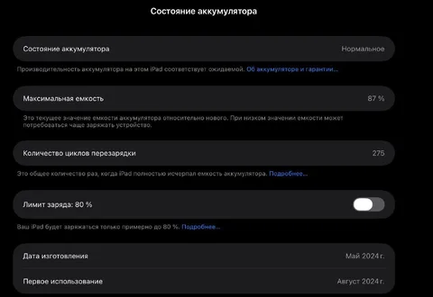 iPad Pro 13” M4, 256 GB, Wi-Fi, с клавиатурой Logitech и Apple Pencil, фото 2