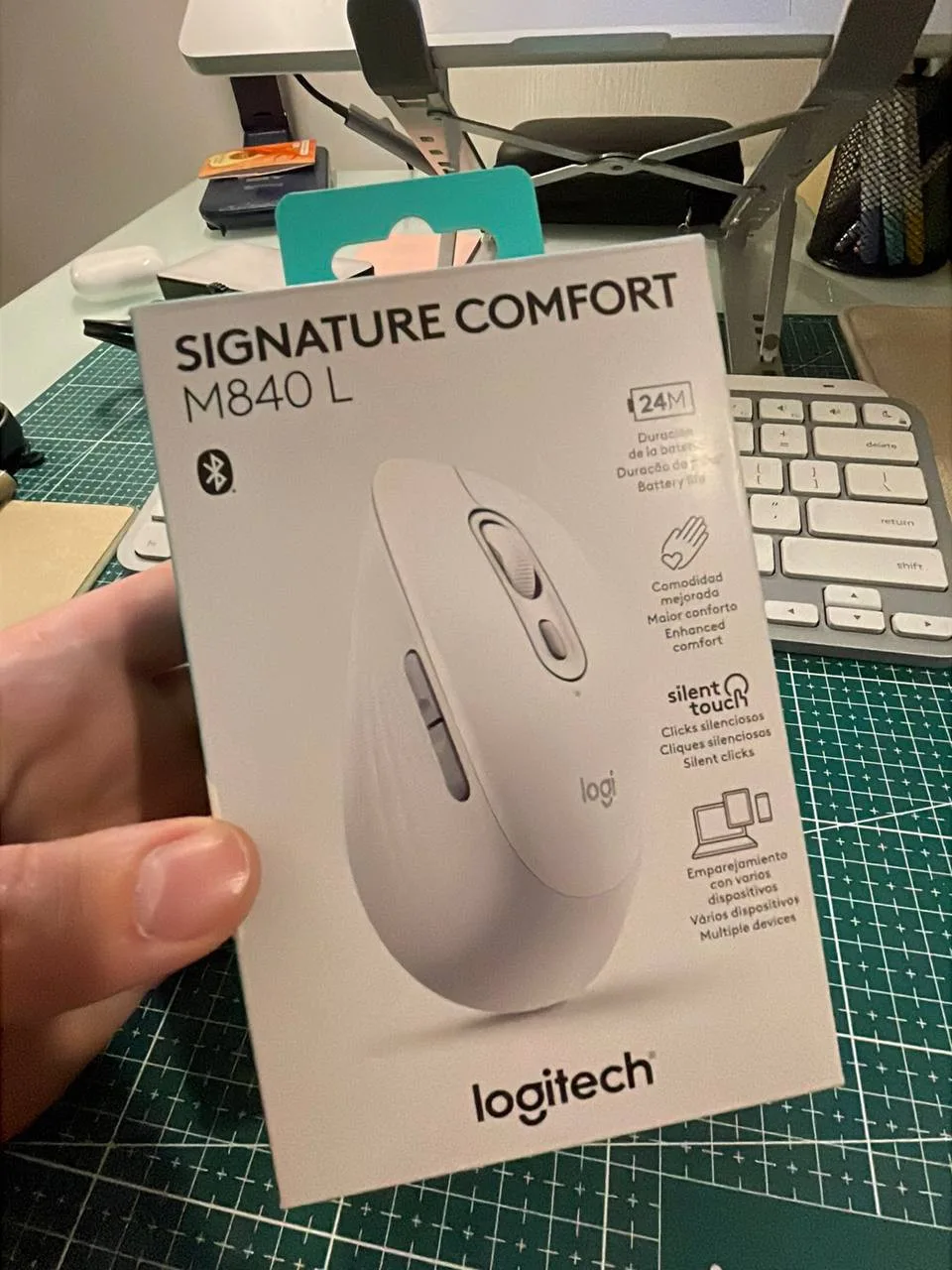 Мышь Logitech m840L, новая