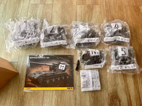 Конструктор 12GO Waffentrager E-100, 2036 деталей, фото 3