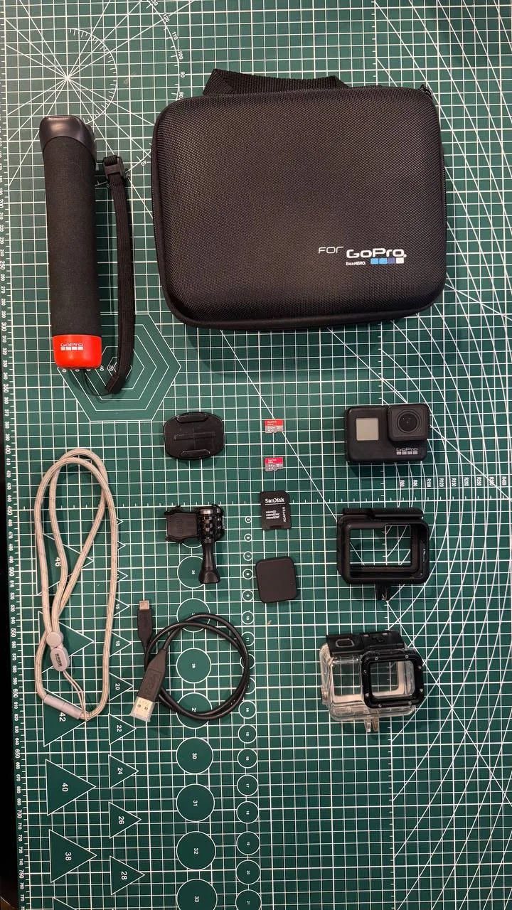 GoPro Hero 7 Black, полный комплект