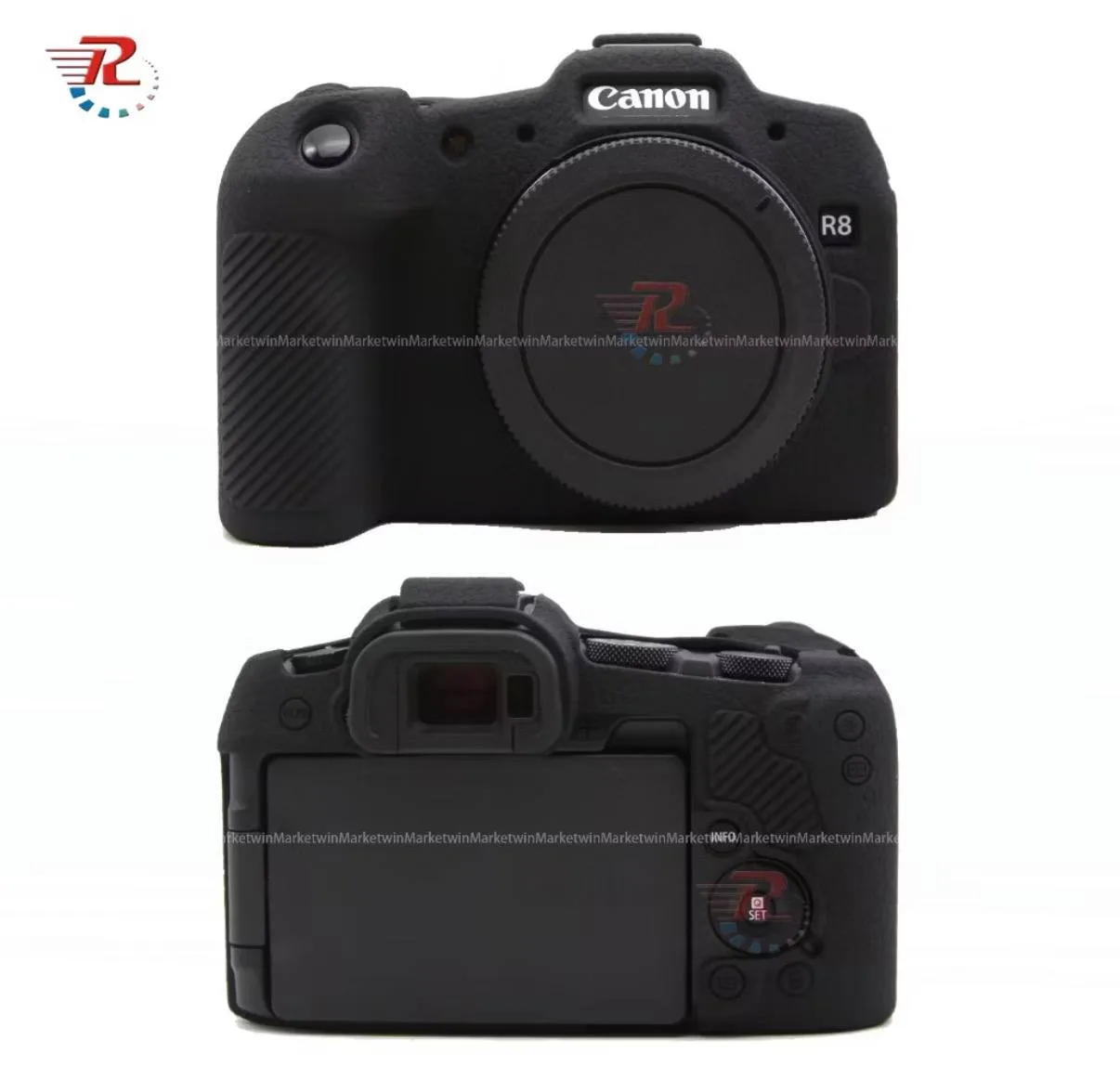 Силиконовые кейсы для Canon R8, 2 шт.