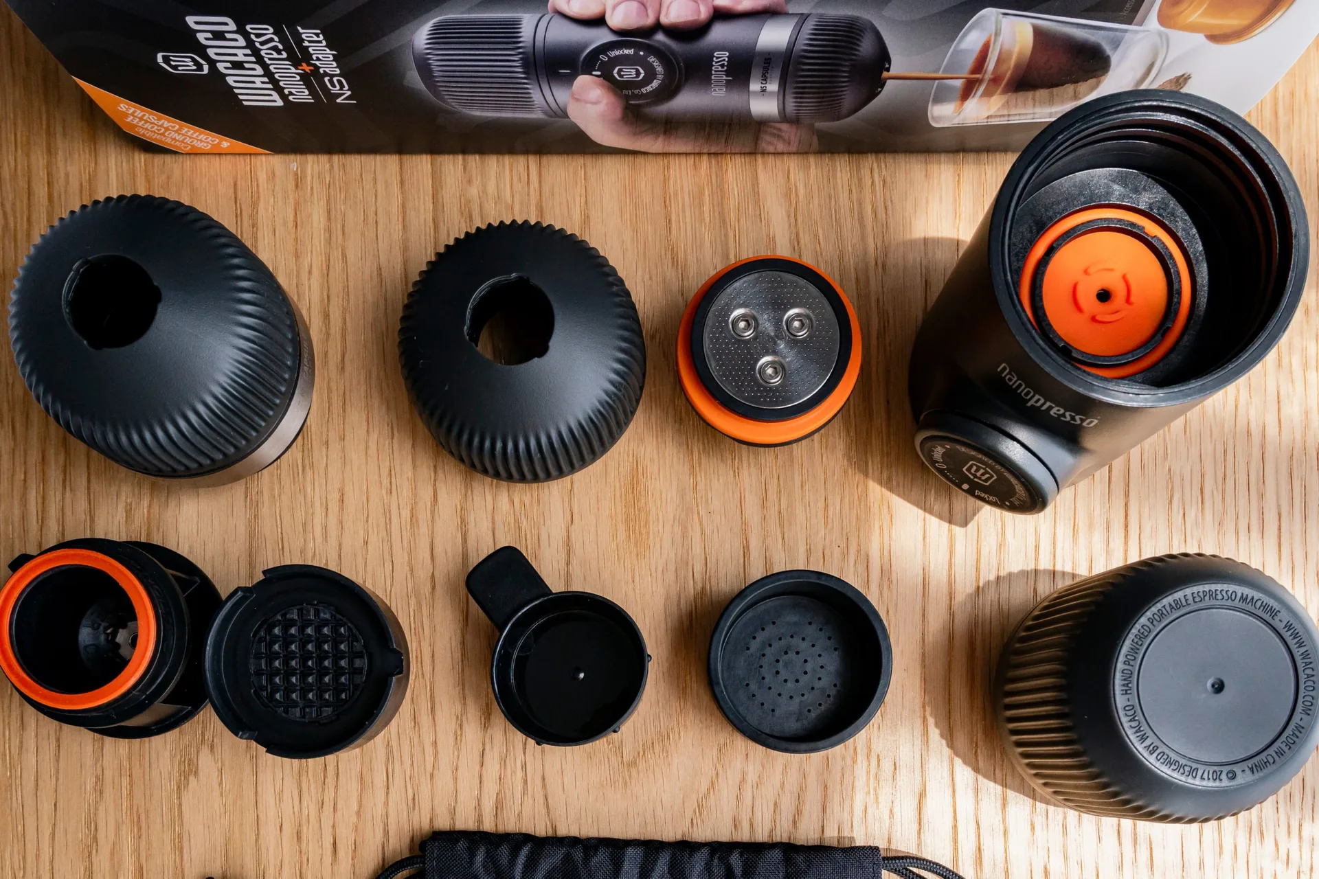 Портативная кофемашина WACACO Nanopresso + NS Adapter, фото 5