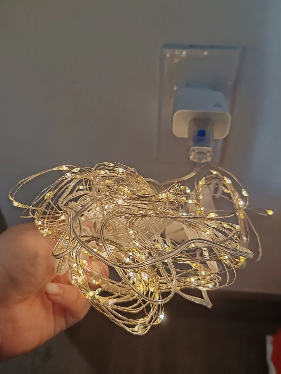 Гирлянда с крючками, USB, фото 2