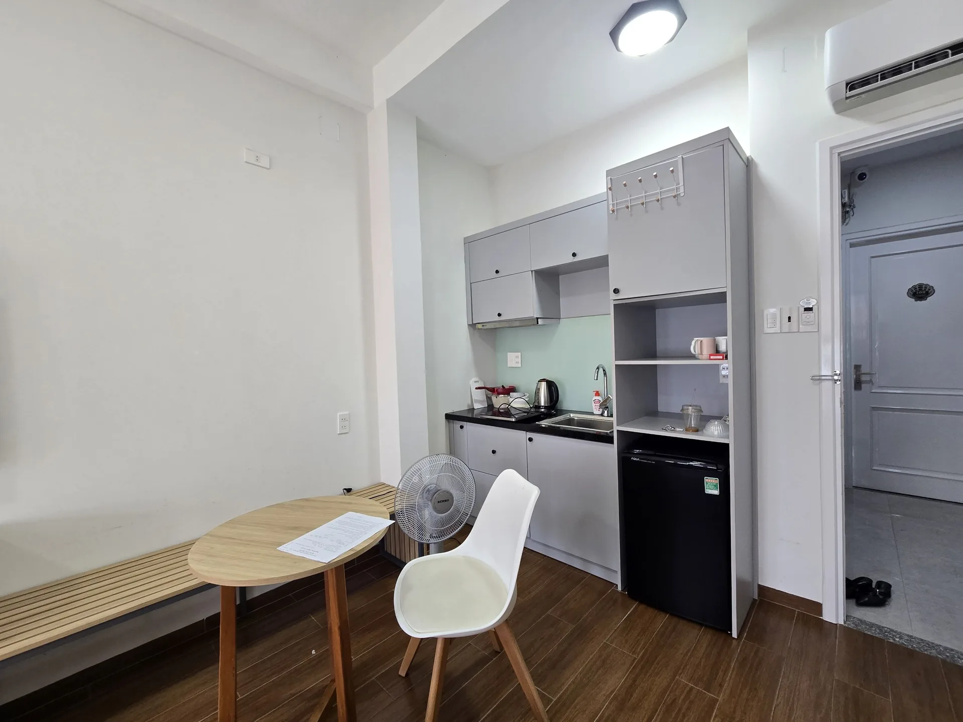 Студия 25 м² с балконом, ACC Vườn Xoài, центр, фото 5