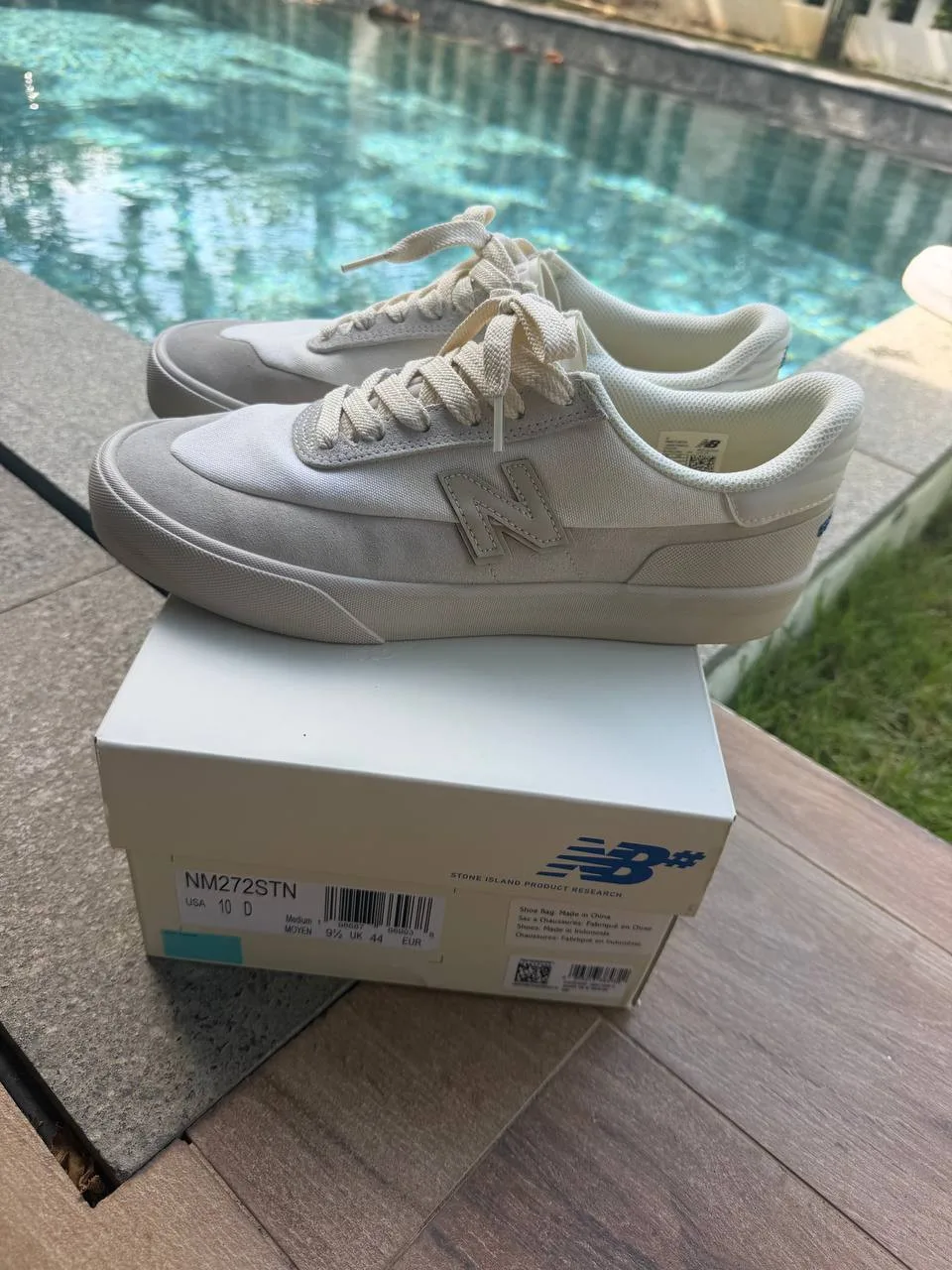Кроссовки Stone Island Marina × New Balance Numeric 272, EU 44