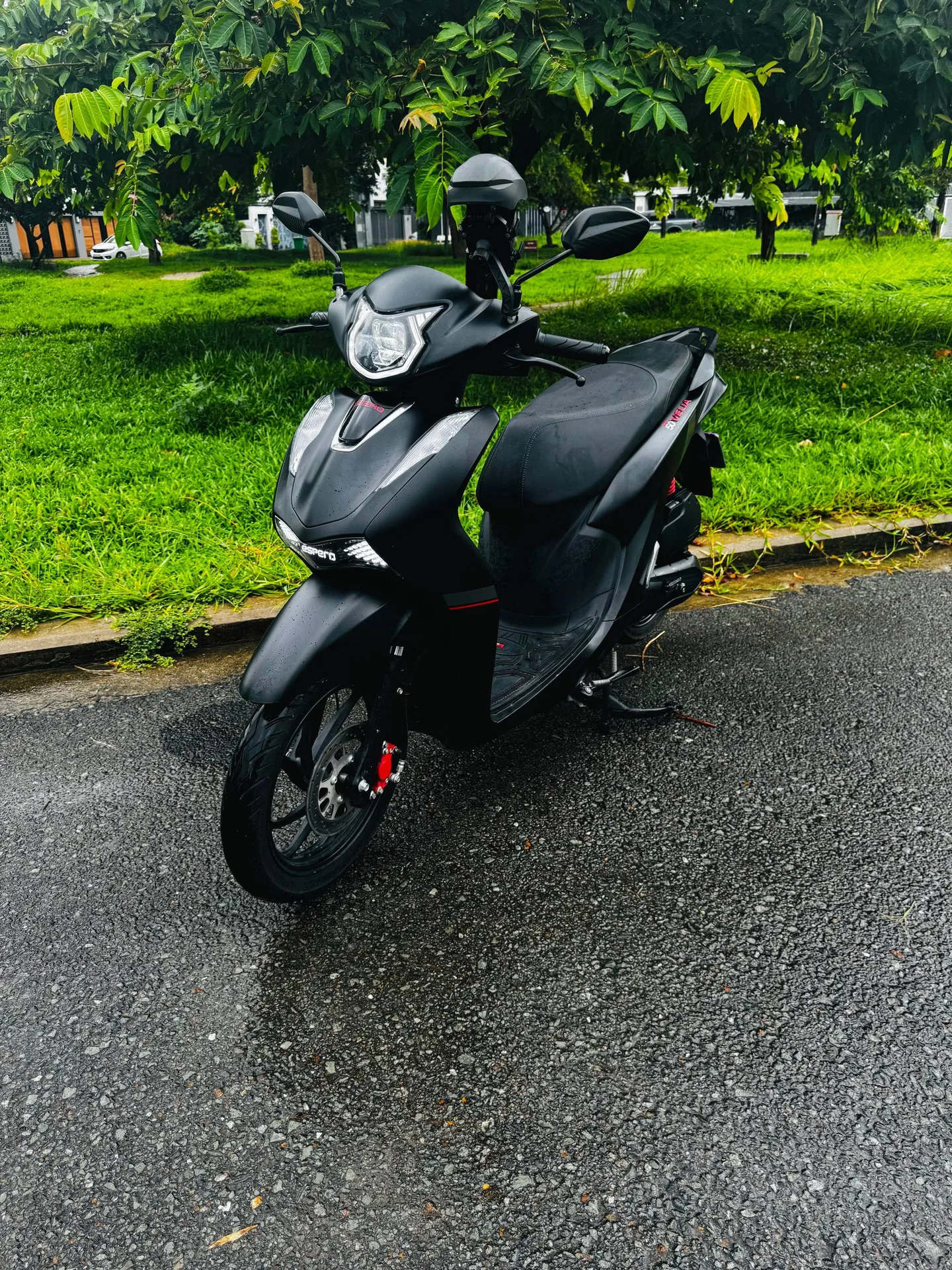 Espero Velia 50cc, 2026, чёрный матовый