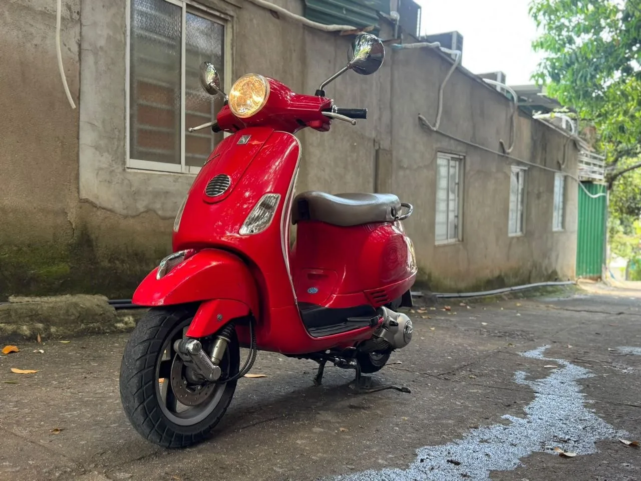 Piaggio Vespa LX 125, 2010, красная, фото 9