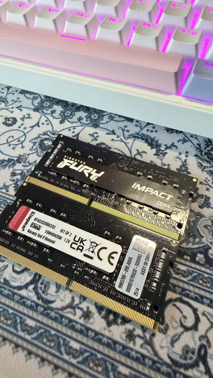 Оперативная память Kingston FURY Impact DDR4 32GB (2x16GB) 3200MHz
