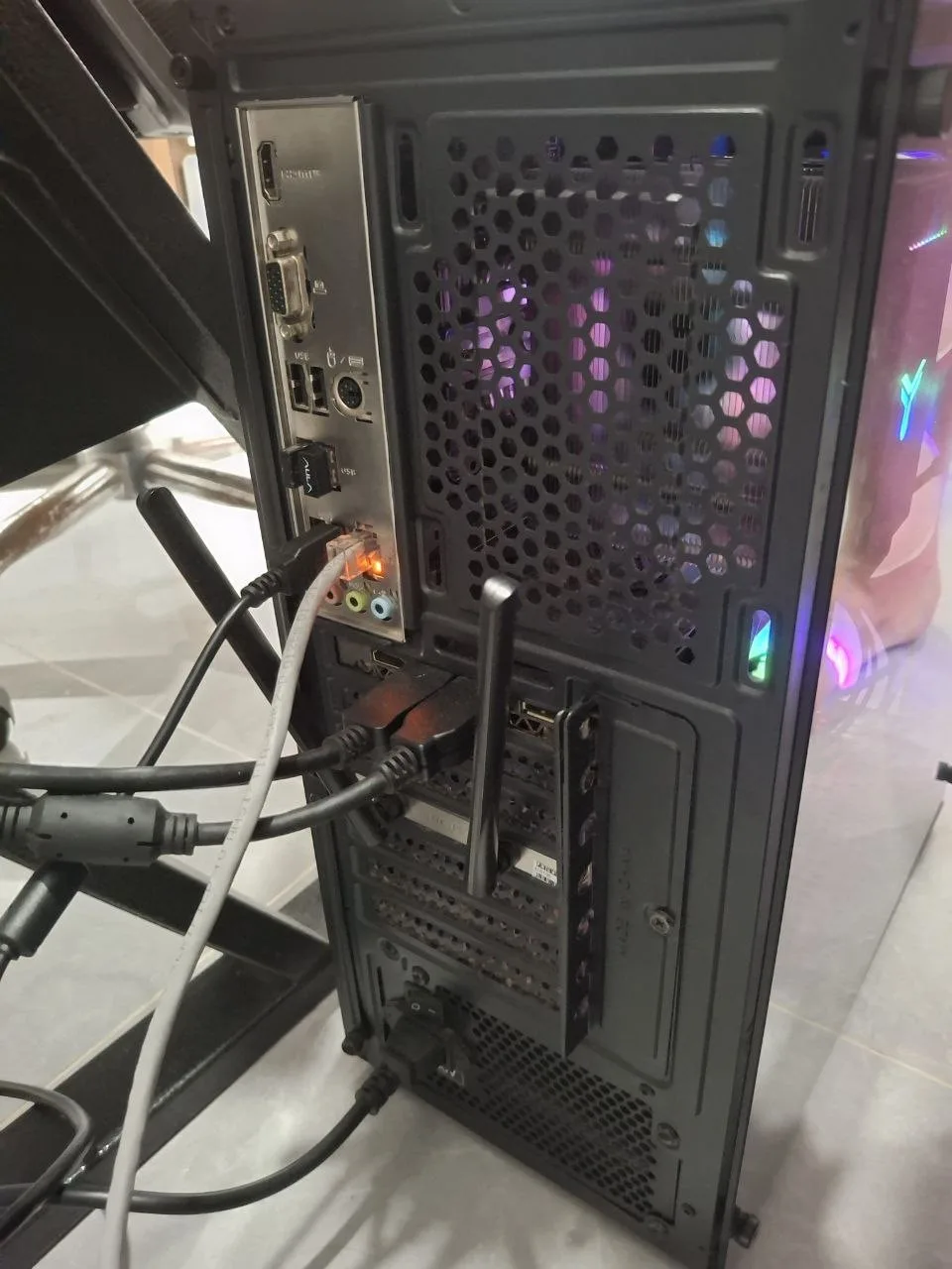 Игровой компьютер i5 13400F, RTX3060, два монитора HKC 27", фото 4