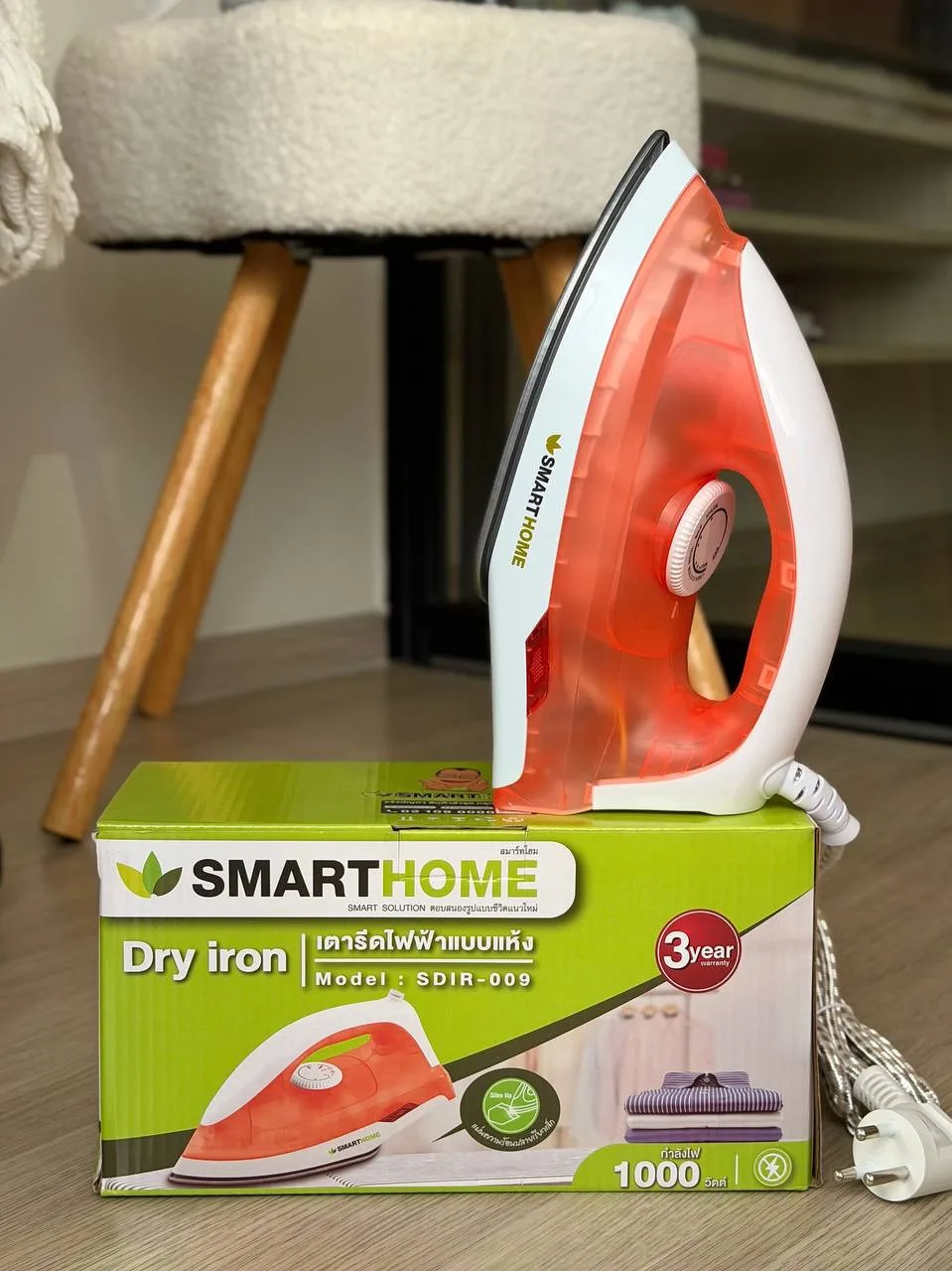 Утюг SMART HOME, 1000 Вт