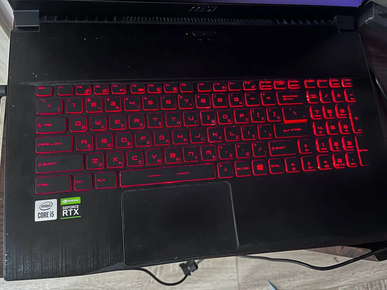 Ноутбук MSI GF75 Thin, I5 10500H, RTX 3050, фото 3
