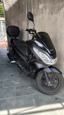 Honda PCX 125 2015, чёрный, с кофром, фото 2