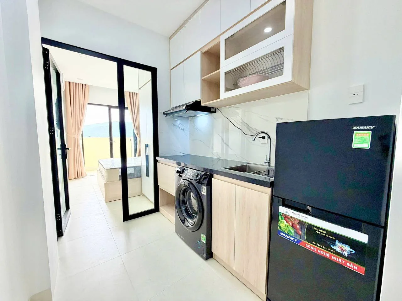 Студия 30 м² с балконом, Phước Hải, Южный Нячанг