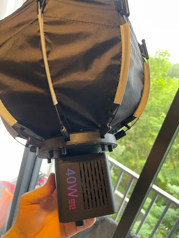 Свет Ulanzi 40W RGB с софтбоксом AS-D30, фото 2