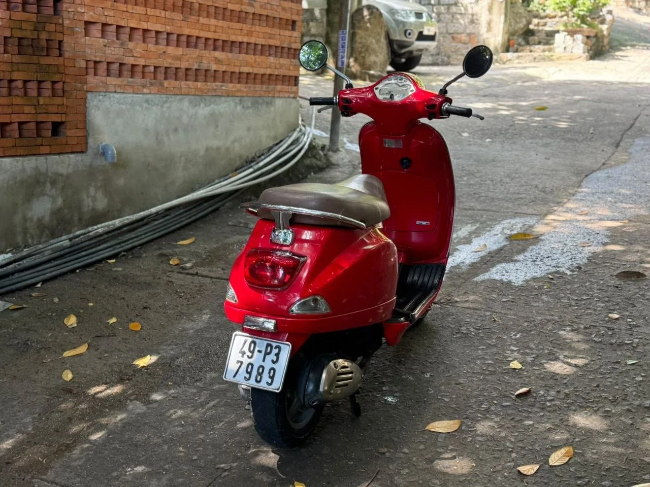 Piaggio Vespa LX 125, 2010, красная, фото 4