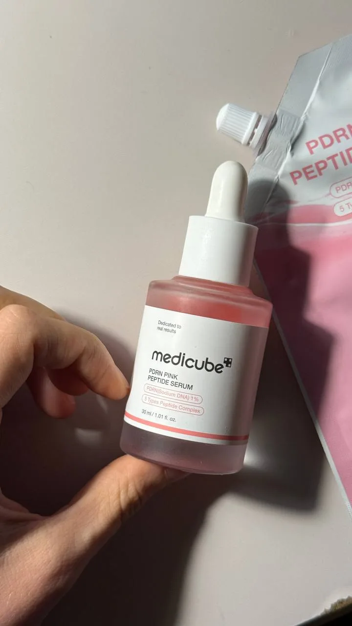 Сыворотка Medicube PDRN pink peptide serum с рефилом
