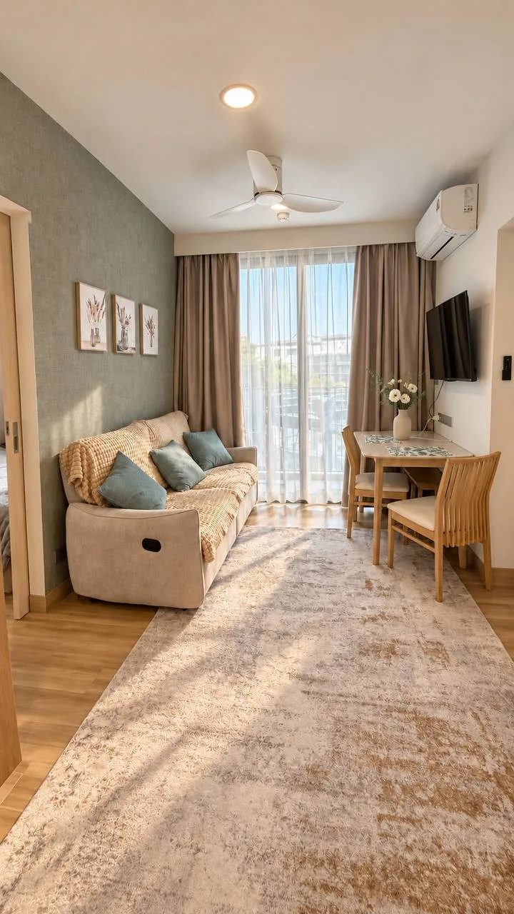 Квартира с двумя спальнями в Laguna SkyPark Celeste
