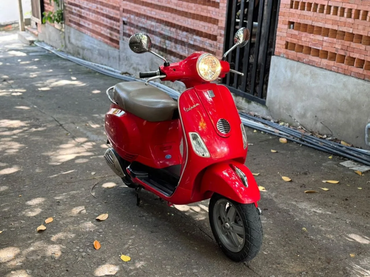 Piaggio Vespa LX 125, 2010, красная, фото 3