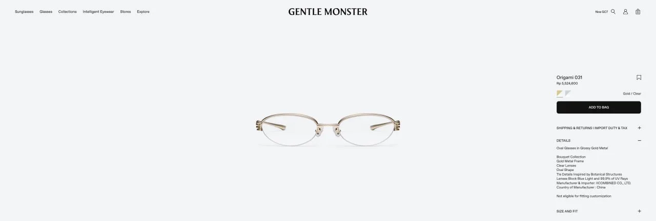 Очки Gentle Monster, новые, унисекс, фото 7