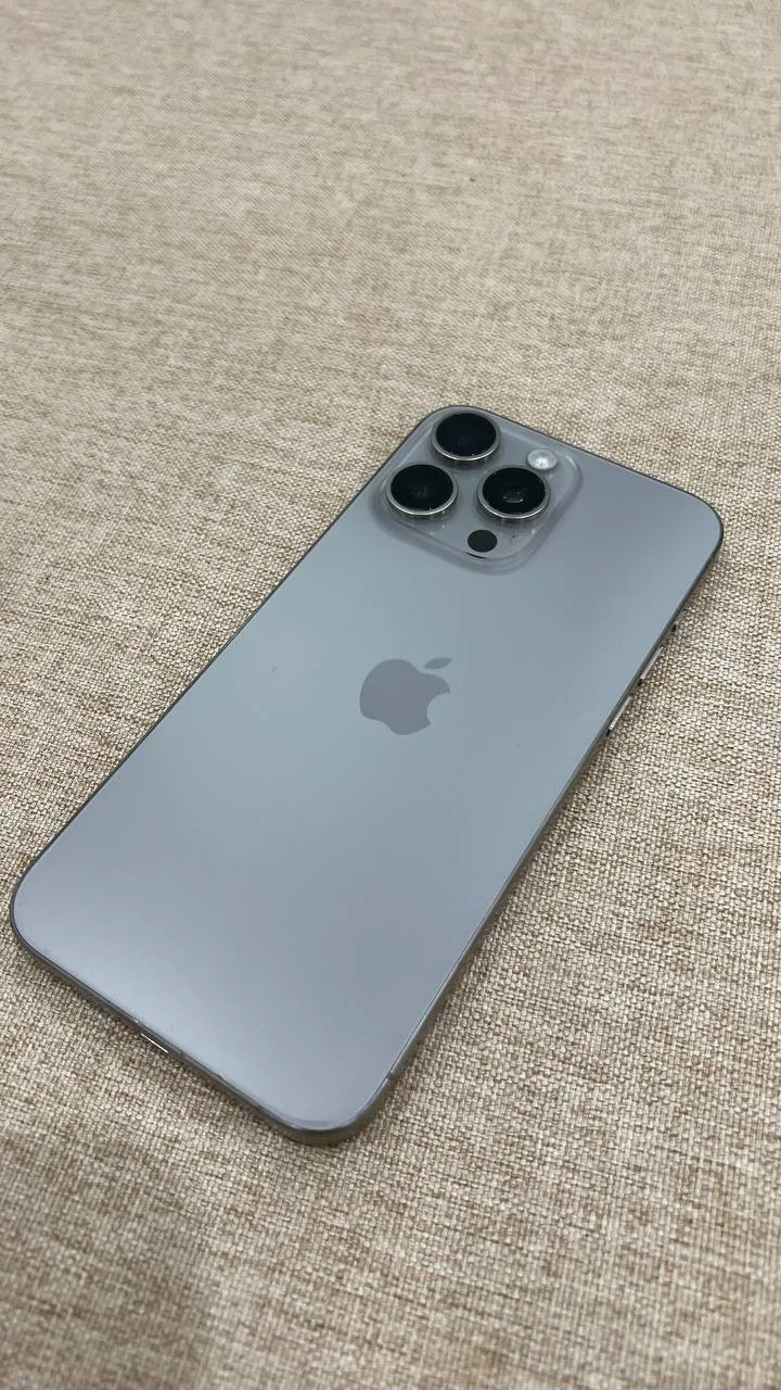 iPhone 15 Pro Max 256 ГБ Natural Titanium, фото 8