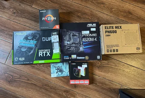 Игровой ПК Ryzen 5 5500 / RTX 3050 + монитор MSI 27″, фото 3