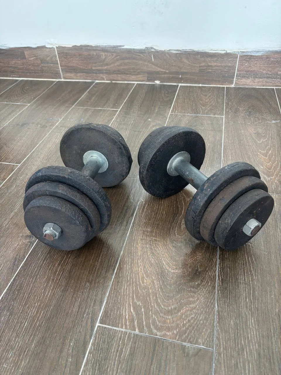 Разборные гантели 2×10 кг