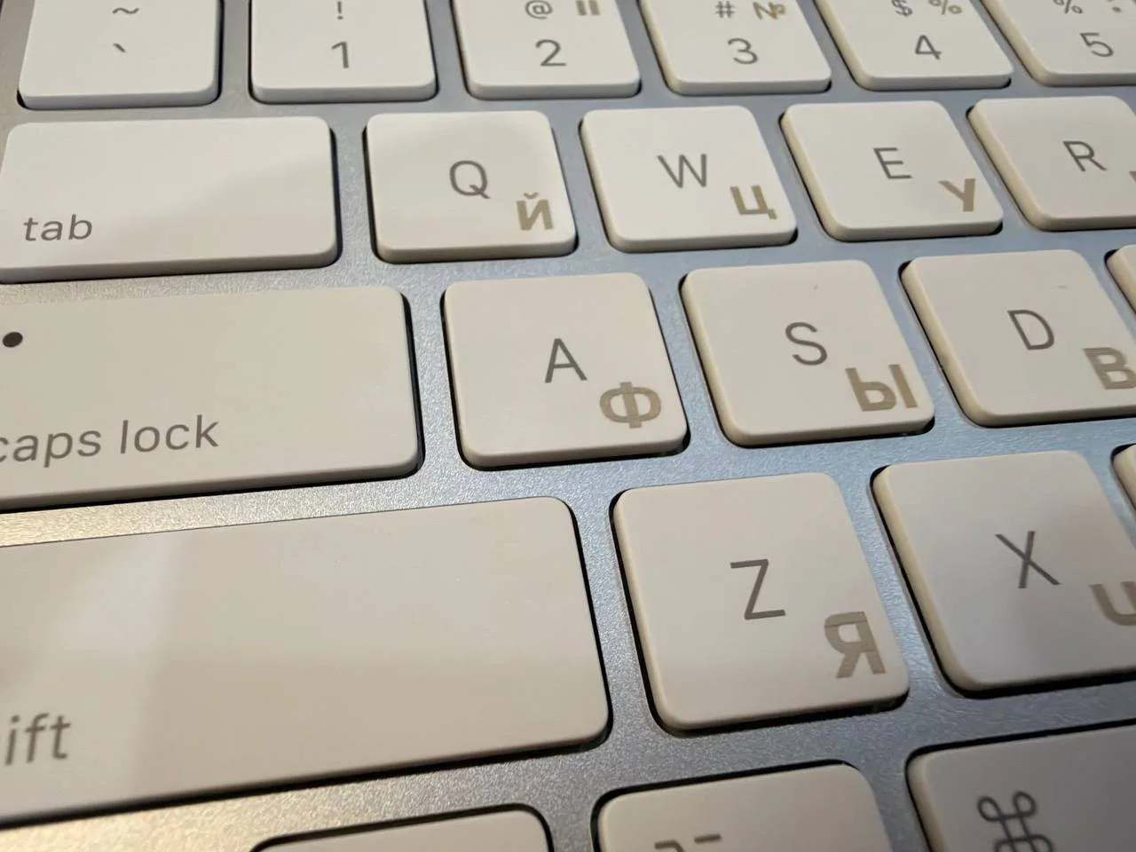 Apple Magic Keyboard (USB‑C), кириллица на клавишах, фото 2